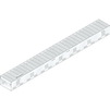 Photo Hauraton DACHFIX STEEL Channel type 75 with mesh grating MW 30/10, stainless steel, 1000x115x75 mm (price on request) [Code number: 61322]