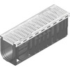 Photo Hauraton RECYFIX PLUS 100 Trafficable, type 01005 with mesh grating MW 30/10, locked, galvanised, 500x147x186 mm (price on request) [Code number: 40343]