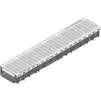 Photo Hauraton RECYFIX PLUS 150 Combined article, class B 125, type 100 with mesh grating MW 30/10, galvanised, locked, 1000x200x100 mm (price on request) [Code number: 41036]