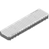 Photo Hauraton RECYFIX PLUS 200 Combined article, class B 125, type 100 with mesh grating MW 30/30, locked, stainless steel, 1000x247x100 mm (price on request) [Code number: 42735]