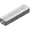 Photo Hauraton RECYFIX PLUS 200 Combined article, class A 15, type 010 with Slotted grating, galvanised, locked, 1000x247x186 mm (price on request) [Code number: 40748]