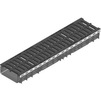 Photo Hauraton RECYFIX PLUS 200 Combined article, class C 250, type 100 with ductile iron grating, SW 20.5, black, locked, stainless steel, 1000x247x100 mm (price on request) [Code number: 42740]
