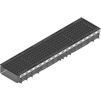 Photo Hauraton RECYFIX PLUS 200 Combined article, class C 250, type 100 with GUGI-ductile iron mesh grating MW 15/25, black, locked, stainless steel, 1000x247x100 mm (price on request) [Code number: 42741]
