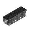 Photo Hauraton RECYFIX PRO 100 Combined article, class D 400, type 0105, with ductile iron grating METROPOLIS, black, locked, 500x160x150 mm (price on request) [Code number: 47003]