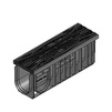 Photo Hauraton RECYFIX PRO 100 Combined article, class D 400, type 01005 with ductile iron grating METROPOLIS, black, locked, 500x160x150 mm (price on request) [Code number: 47058]