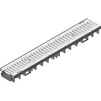 Photo Hauraton RECYFIX PRO 100 Combined article, class A 15, type 75 with slotted grating SW 80/10, locked, stainless steel, 1000x160x75 mm (price on request) [Code number: 47012]