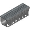 Photo Hauraton RECYFIX PRO 100 Combined article, class B 125, type 0105 with GUGI-Grating made of PA-GF, MW 15/25, black, locked, 500x160x150 mm (price on request) [Code number: 47036]