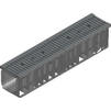 Photo Hauraton RECYFIX PRO 150 Combined article, class B 125, type 01, with FIBRETEC Slotted grating, SW 9 mm, black, locked, 1000x212x210 mm [Code number: 47135]