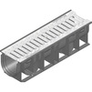 Photo Hauraton RECYFIX STANDARD 100 Trafficable, type 0105 with slotted grating SW 9, locked, stainless steel, 500x150x134 mm (price on request) [Code number: 41207]