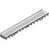 Photo Hauraton RECYFIX STANDARD 100 trafficable, type 60 with slotted grating SW 9, locked, stainless steel, 1000x146x60 mm (price on request) [Code number: 41204]