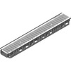 Photo Hauraton RECYFIX STANDARD 100 Trafficable, type 80 with mesh grating MW 30/10, locked, galvanised, 1000x150x80 mm (price on request) [Code number: 40247]