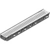 Photo Hauraton RECYFIX STANDARD 100 Trafficable, type 80 with slotted grating SW 9, locked, stainless steel, 1000x150x80 mm (price on request) [Code number: 41206]