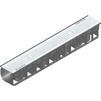 Photo Hauraton RECYFIX STANDARD 100 Combined article, class A 15, type 01 with perforated grating "Elegance", stainless steel, locked, 1000x150x134 mm (price on request) [Code number: 41240]
