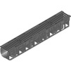 Photo Hauraton RECYFIX STANDARD 100 Combined article, class C 250, type 01, with ductile iron grating SW 14, black, locked, 1000x150x134 mm (price on request) [Code number: 40233]