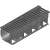 Photo Hauraton RECYFIX STANDARD 100 Combined article, class C 250, type 0105, with ductile iron grating SW 14, black, locked, 500x150x134 mm (price on request) [Code number: 40263]