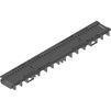 Photo Hauraton RECYFIX STANDARD 100 Combined article, class C 250, type 60 with ductile iron grating SW 14, black, locked, 1000x150x60 mm (price on request) [Code number: 40238]