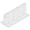 Photo Hauraton RECYFIX Slotted Cover 150, class D 400, Symmetric, galvanised, 500x210x232 mm (price on request) [Code number: 418]