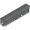Photo Hauraton SPORTFIX Channel, type 010, with FIBRETEC slotted grating, SW 9, cl. C 250, black, locked, 1000x160x200 mm (price on request) [Code number: 7910]