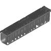 Photo Hauraton SPORTFIX Channel, type 010, with ductile iron grating, SW 10 mm, cl. E 600, black, 8-fold bolted, 1000x160x200 mm (price on request) [Code number: 7920]