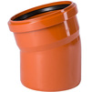 Photo SINIKON Outdoor sewerage Bend 15°, uPVC, D 200 (price on request) [Code number: 23100]