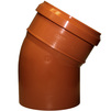 Photo SINIKON Outdoor sewerage Bend 30°, uPVC, D 200 (price on request) [Code number: 23110]