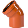 Photo SINIKON Outdoor sewerage Bend 45°, uPVC, d - 250 (price on request) [Code number: 24120]