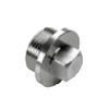 Photo IBP Threaded brass adapters Recessed Plug - Male, chrome-plated, d - 1/2" [Code number: 8595 004C00000]