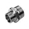 Photo IBP Threaded brass adapters Male Fitting Reducer, chrome-plated, d - 1 x 1/2" [Code number: 8245 008004C00]