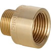 Photo [TEMPORARILY NOT SUPPLIED] -  IBP Threaded brass adapters Reducing Bush M x F, chrome-plated, d - 1 x 1/2" [Code number: 8243 008004C00]
