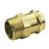 Photo IBP B-Press Straight Male Connector, d 12 x 1/2" [Code number: P4243G01204000]