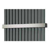 Photo ISAN Rail for MELODY Octava radiator, brushed stainless steel, length 365 mm (price on request) [Code number: 015MN81-14]