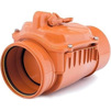 Photo SINIKON Outdoor sewerage Non-return valve, uPVC, D 50 [Code number: ZB-050]