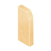 Photo [NO LONGER PRODUCED] - REHAU RAUSOLO End right, maple, 40/70 mm [Code number: 12495101150 / 249 510 150]