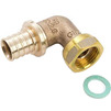 Photo (CODE NUMBER CHANGED TO 14563961001) - REHAU RAUTITAN RX Wall elbow adapter with union nut, d - 16-G 1/2" [Code number: 13662681001 / 366 268 001]