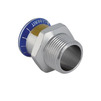 Photo Geberit Mapress Stainless Steel Adapter, gas, with male thread, d 15, R 3/4" [Code number: 34142]