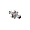 Photo Geberit Mapress Non-return valve, with press sockets, stainless steel 1.4401, d 15 [Code number: 92140]