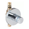Photo Geberit Mepla Concealed ball valve with lever, chrome-plated, d 16 [Code number: 611.021.21.2]