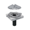 Photo Geberit Pluvia roof outlet, 25 l/s, with with fastening flange, vertical, d 90 [Code number: 359.130.00.1]