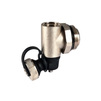 Photo Geberit Terminal for distributing unit, with drain valve, nickel-plated, G 1" [Code number: 652.433.22.1]