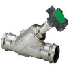 Photo VIEGA Sanpress Inox Slanted seat valve, CRV, d 15 (18) [Code number: 468477]