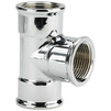 Photo VIEGA Gunmetal fittings T-​piece, chrome-​plated, d 1/2" [Code number: 105525]