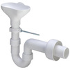 Photo VIEGA Pipe odour trap, with funnel for leaking water, d 40 [Code number: 111809]