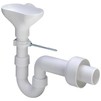 Photo VIEGA Pipe odour trap, with funnel for leaking water, d 50 [Code number: 105181]