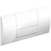 Photo VIEGA Flush plate for WC Standart 1, plastic alpine white [Code number: 449001]