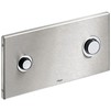 Photo VIEGA Flush plate Visign for Public 2, stainless steel brushed [Code number: 672058]