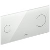 Photo VIEGA Flush plate sensitive Visign for More 100, glass clear/light grey [Code number: 622671]