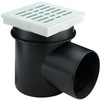 Photo VIEGA Kellermeister Cellar drain (without odour trap), 150 x 150 mm, d 100 [Code number: 148607]