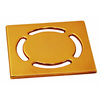 Photo Hutterer & Lechner Cover of stainless steel - coating "Gold", KLIK-KLAK, 115*115 mm [Code number: HL 037Pr.11E]