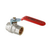 Photo VALTEC Ball valve BASE, steel lever, Rp-Rp, d - 1 1/2" [Code number: VT.214.N.08]