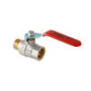 Photo VALTEC Ball valve BASE, steel lever, Rp-R, d - 1 1/2" [Code number: VT.215.N.08]